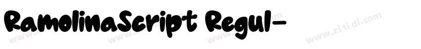 RamolinaScript Regul字体转换 RamolinaScript Regul字体转换
